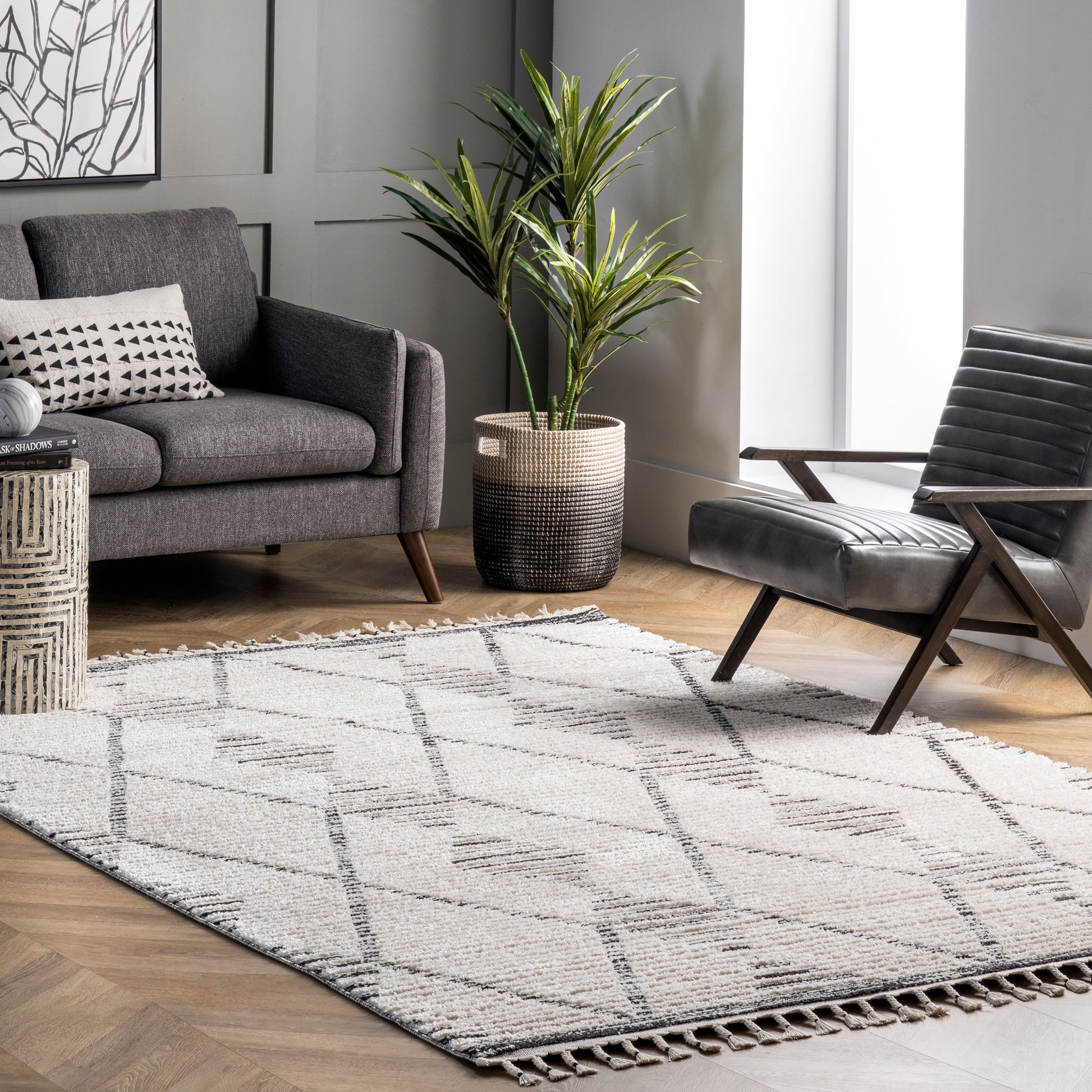 Nuloom Feodora Plush Nfe3037A Beige Area Rug