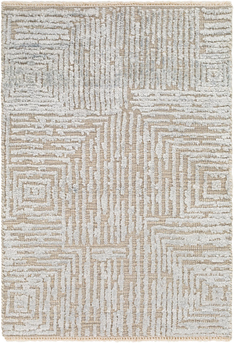 Surya Lora Lor-2300 Light Gray, Light Beige Rugs.