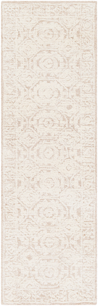 Surya Louvre Lou-2301 Tan, Cream Area Rug