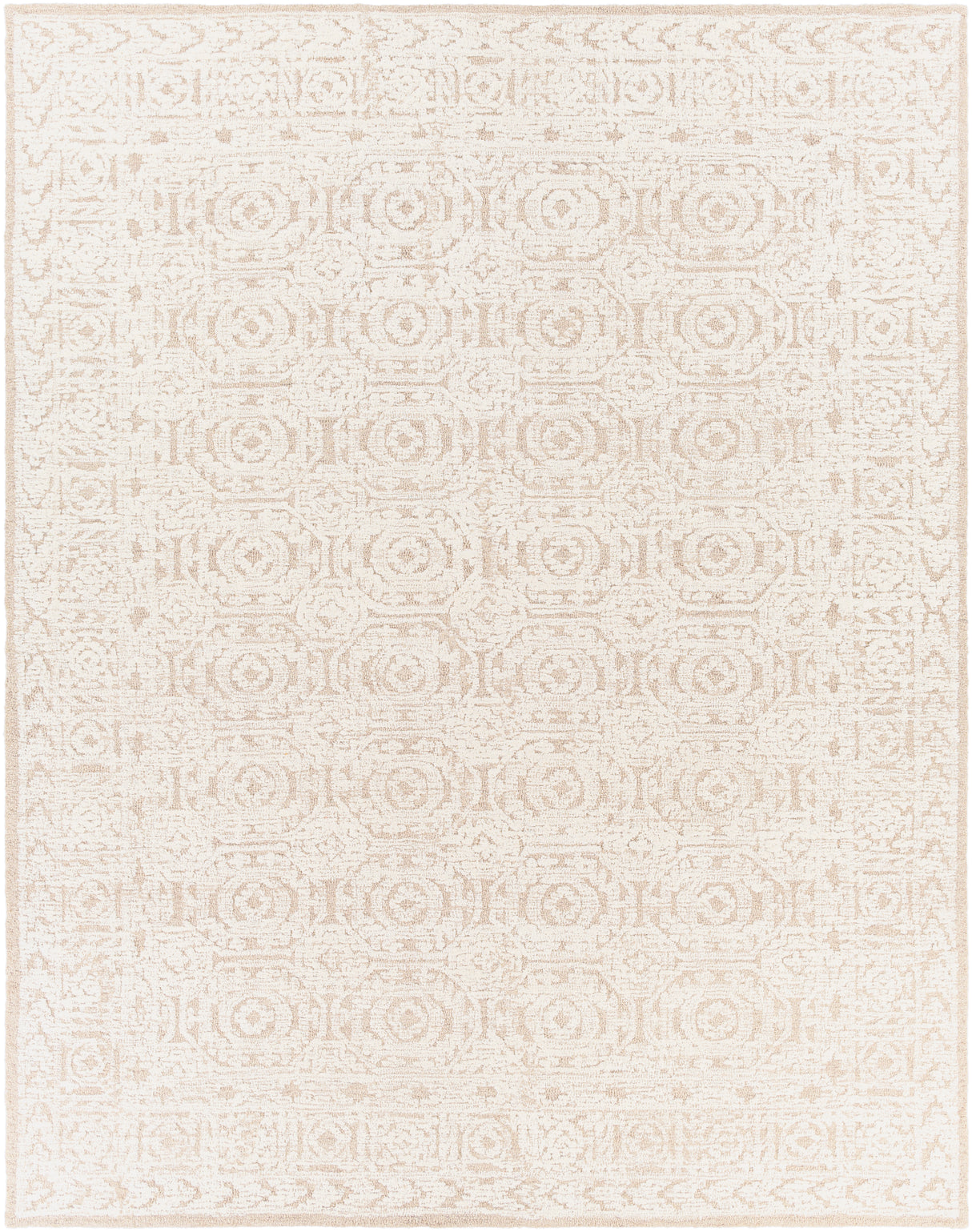 Surya Louvre Lou-2301 Tan, Cream Rug.