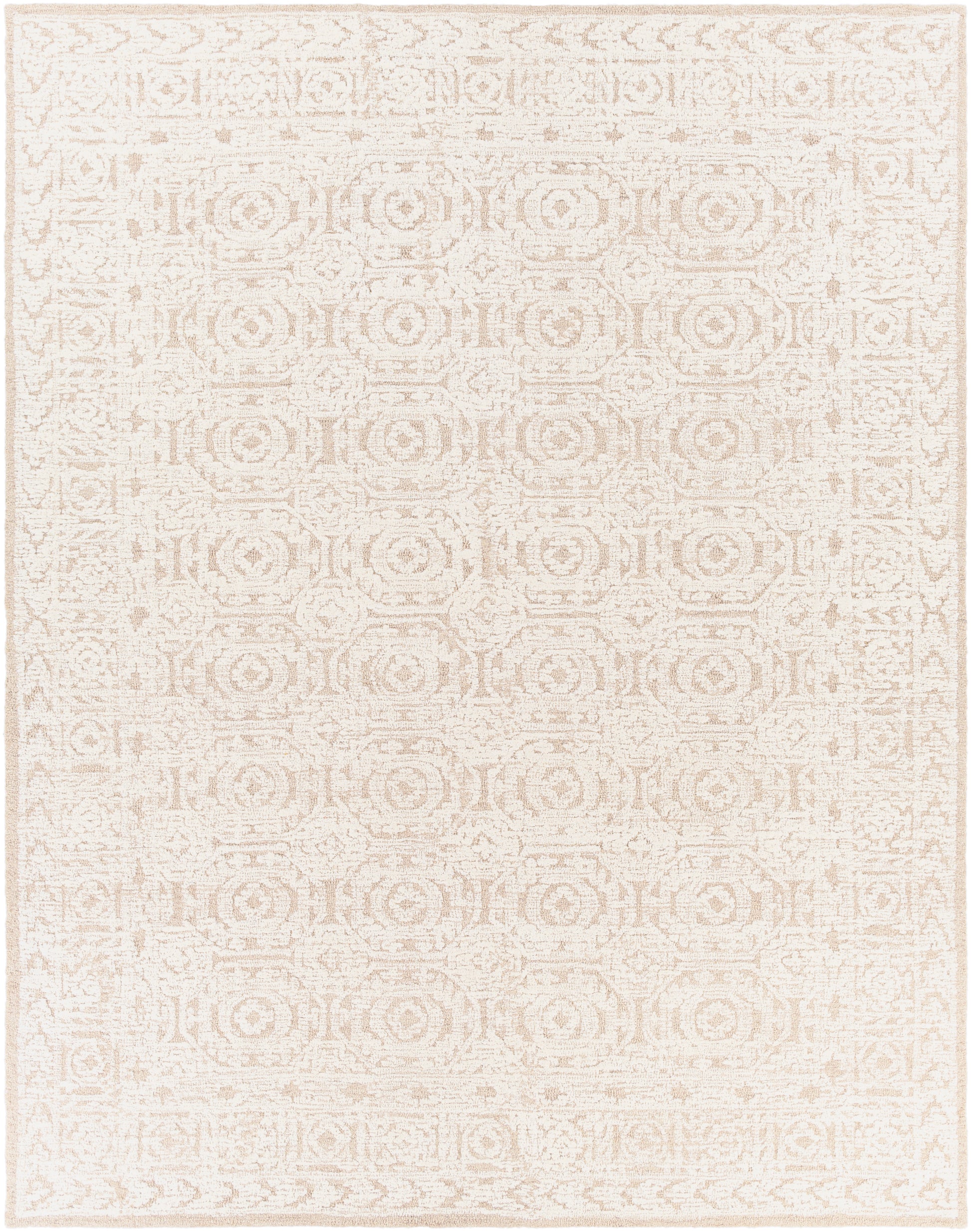 Surya Louvre Lou-2301 Tan, Cream Area Rug