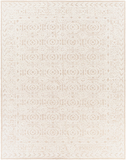 Surya Louvre Lou-2301 Tan, Cream Area Rug