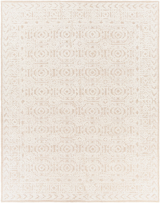 Surya Louvre Lou-2301 Tan, Cream Area Rug