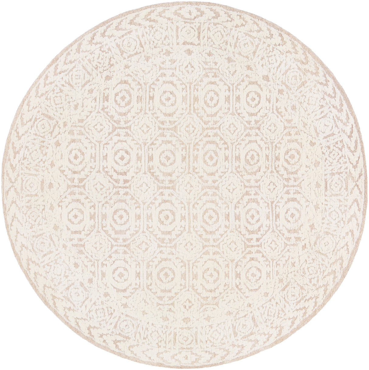 Surya Louvre Lou-2301 Tan, Cream Rug.