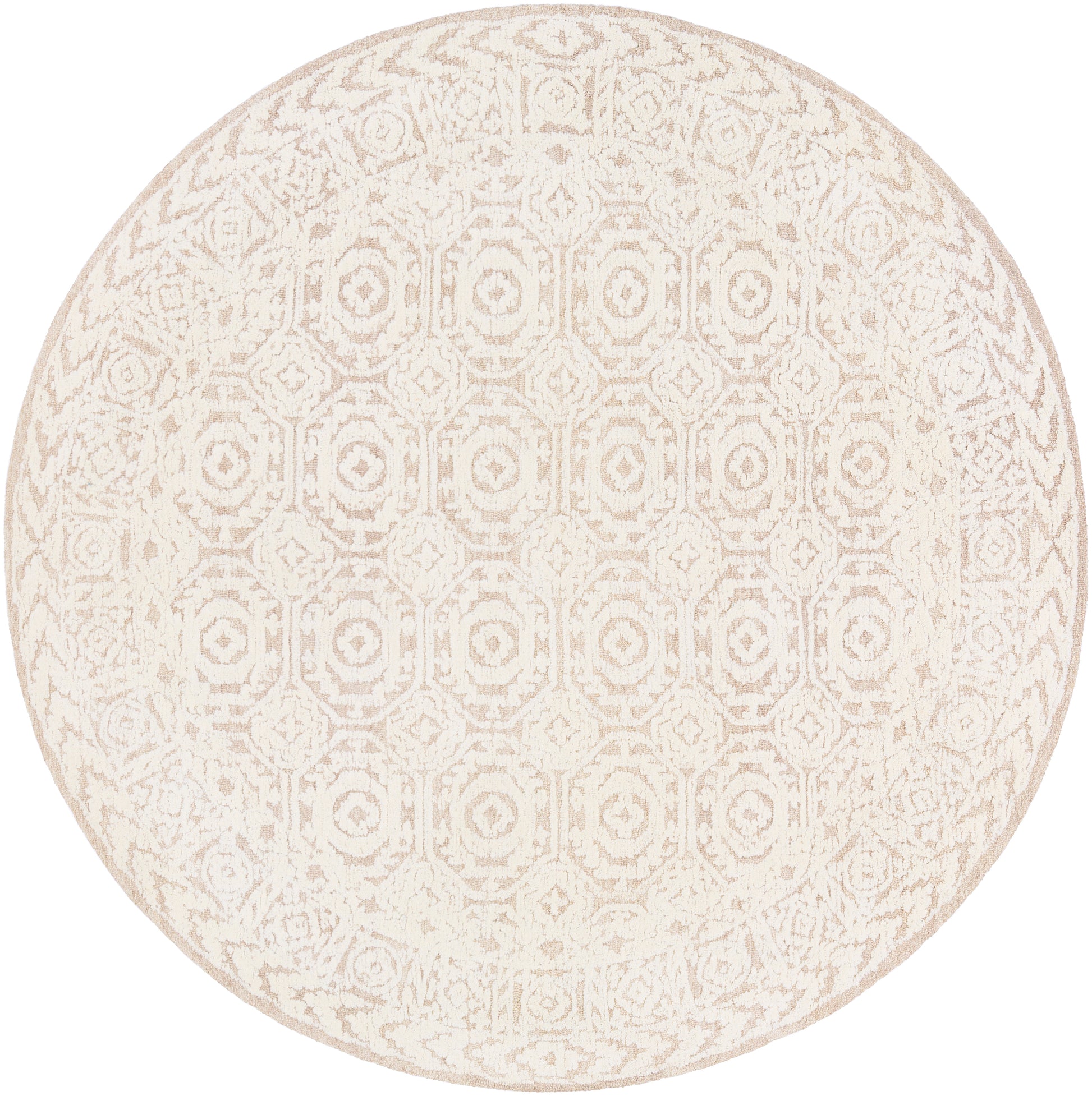 Surya Louvre Lou-2301 Tan, Cream Area Rug