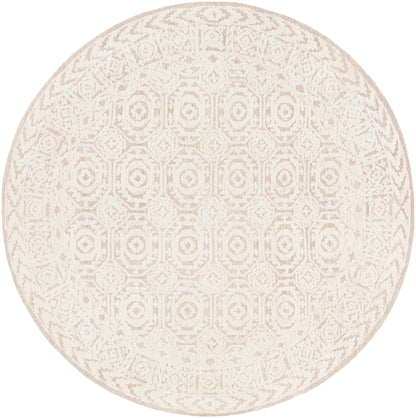 Surya Louvre Lou-2301 Tan, Cream Area Rug