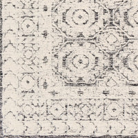 Surya Louvre Lou-2303 Black, White, Cream Area Rug