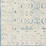 Surya Louvre Lou-2304 Dark Blue, Pale Blue Rug.
