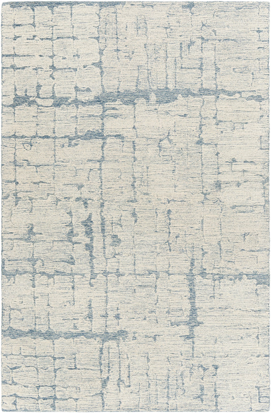 Surya Louvre Lou-2306 Denim, Cream Area Rug