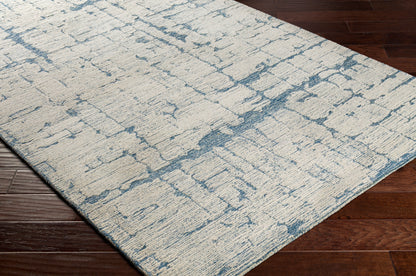 Surya Louvre Lou-2306 Denim, Cream Area Rug