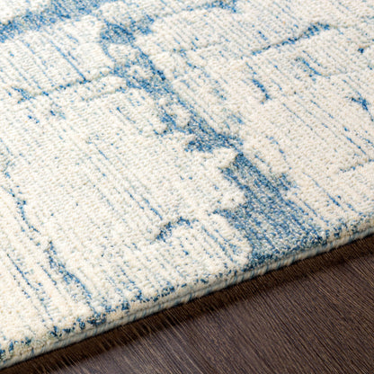 Surya Louvre Lou-2306 Denim, Cream Area Rug