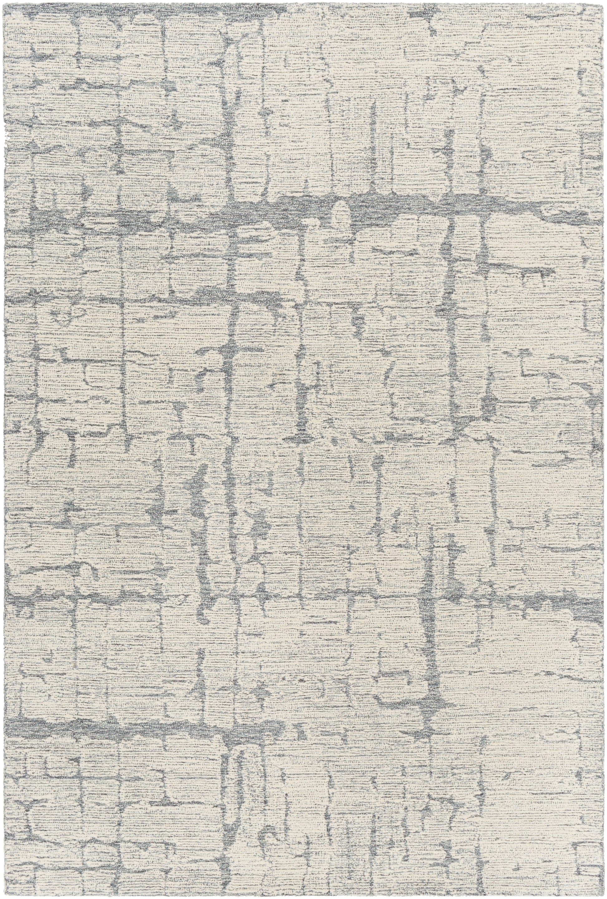 Surya Louvre Lou-2307 Medium Gray, Cream Area Rug