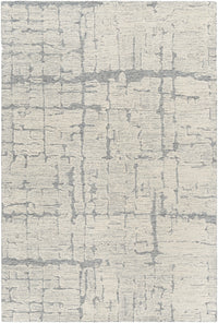 Surya Louvre Lou-2307 Medium Gray, Cream Area Rug