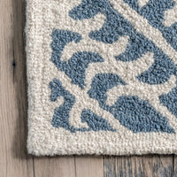 Nuloom Arlette Tribal Nar2704A Blue Area Rug