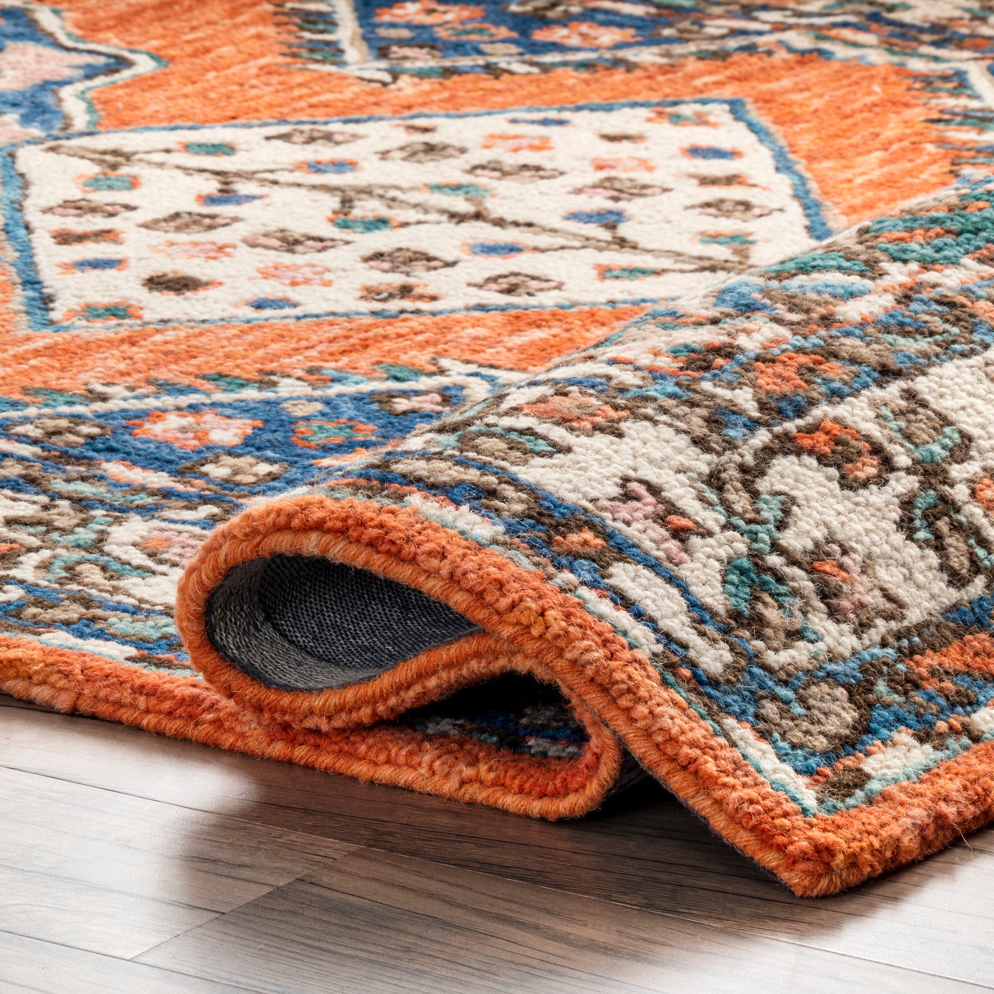 Nuloom Violet Tribal Nvi2587A Orange Area Rug