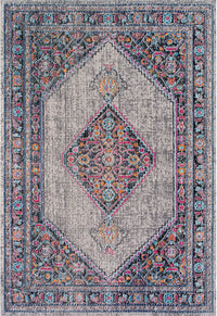 Nuloom Vintage Dortha Nvi3247B Gray Area Rug