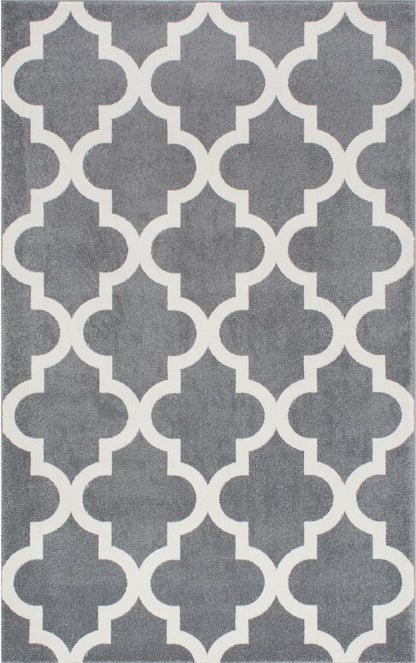 Nuloom Meeker Trellis Nme3220A Gray Area Rug