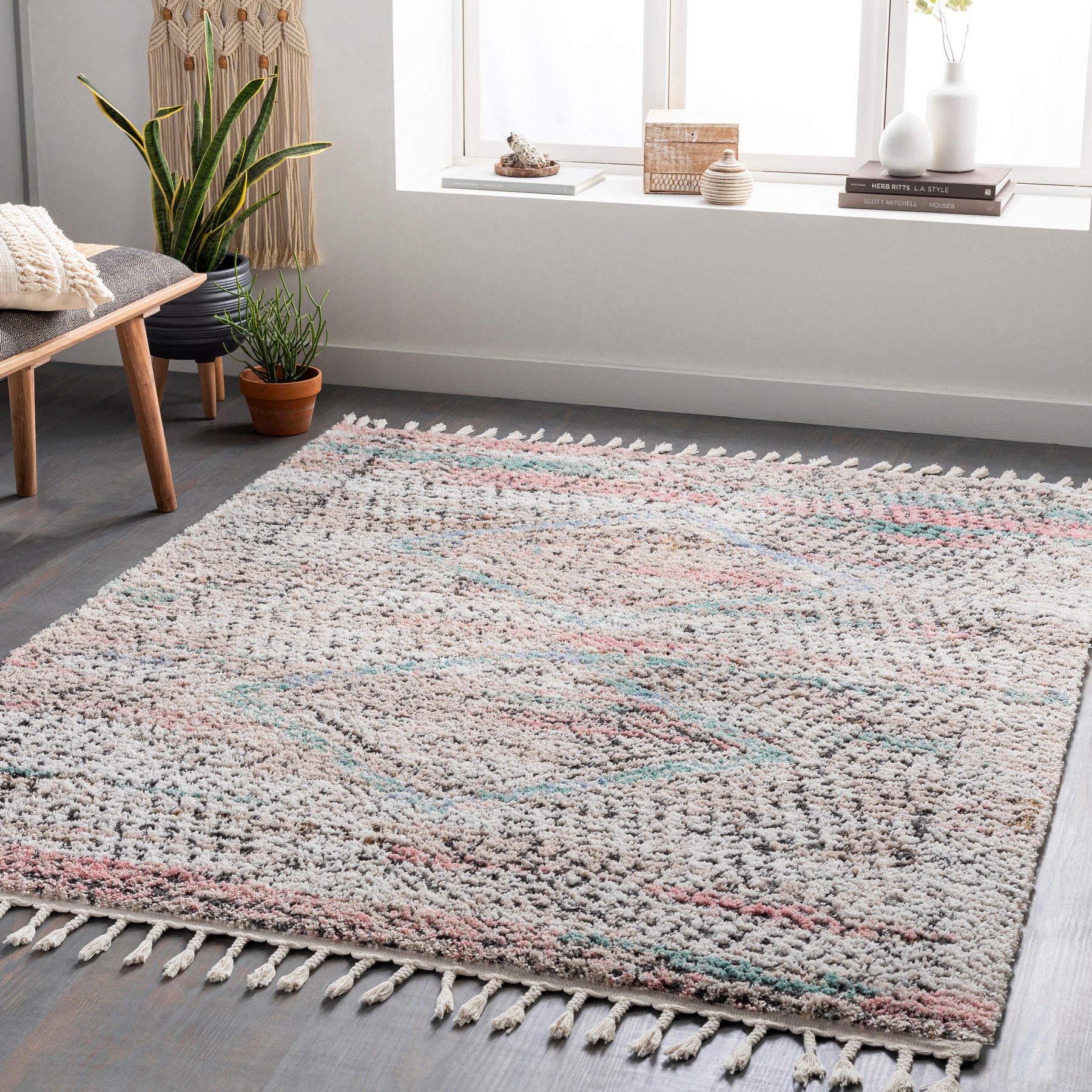 Surya Lisbon Lsb-2304 White Area Rug