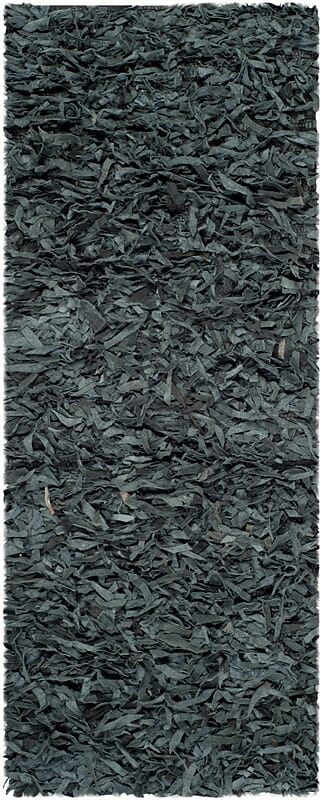 Safavieh Leather Shag Lsg511N Grey Shag Area Rug