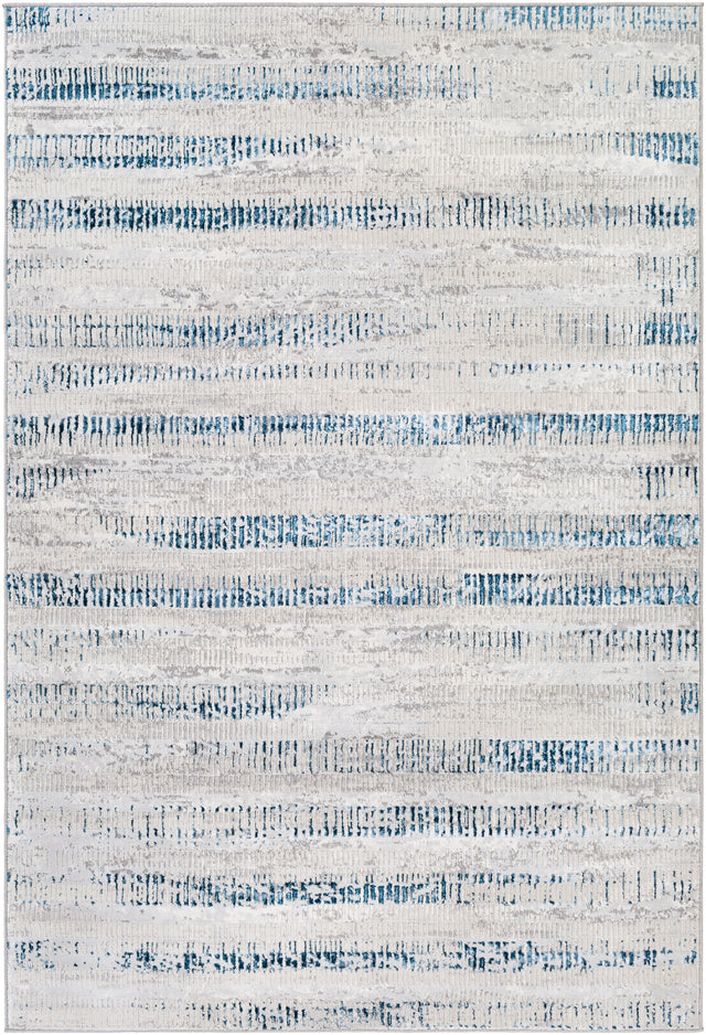 Surya Lustro Lsr-2309 Dark Blue, Beige, Cream, Taupe Rugs.