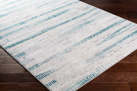 Surya Lustro Lsr-2310 Teal, Beige, Cream, Taupe Area Rug