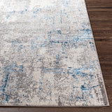 Surya Lustro Lsr-2315 Dark Blue, Beige, Cream, Taupe Rugs.