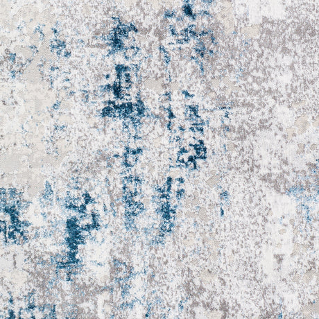 Surya Lustro Lsr-2315 Dark Blue, Beige, Cream, Taupe Rugs.