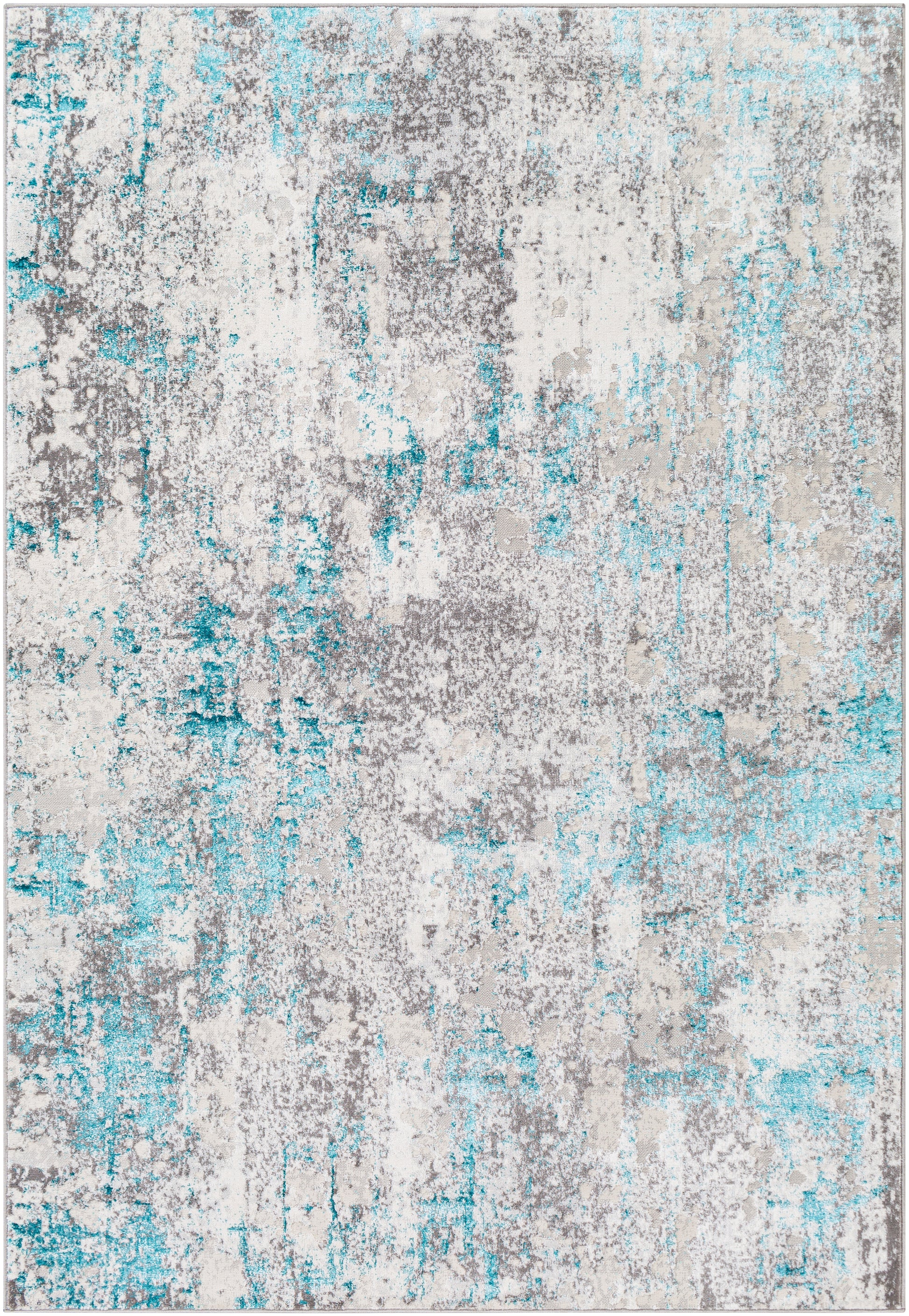 Surya Lustro Lsr-2316 Teal, Beige, Cream, Taupe Area Rug