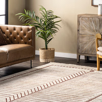 Nuloom Lisa Global Inspired Nli1526A Beige Area Rug