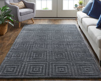 Feizy Redford 8670F Charcoal Area Rug