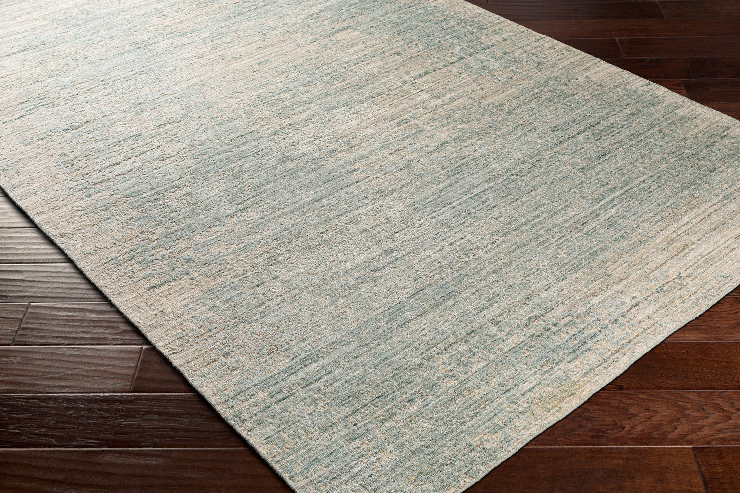 Surya Lucknow Luc-2304 Light Gray, Taupe, Teal Rugs.