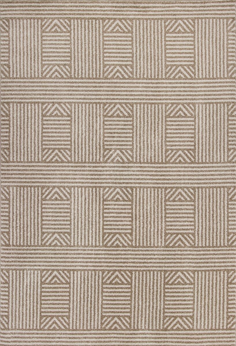 KAS Lucia 2762 Westport Beige Geometric Area Rug