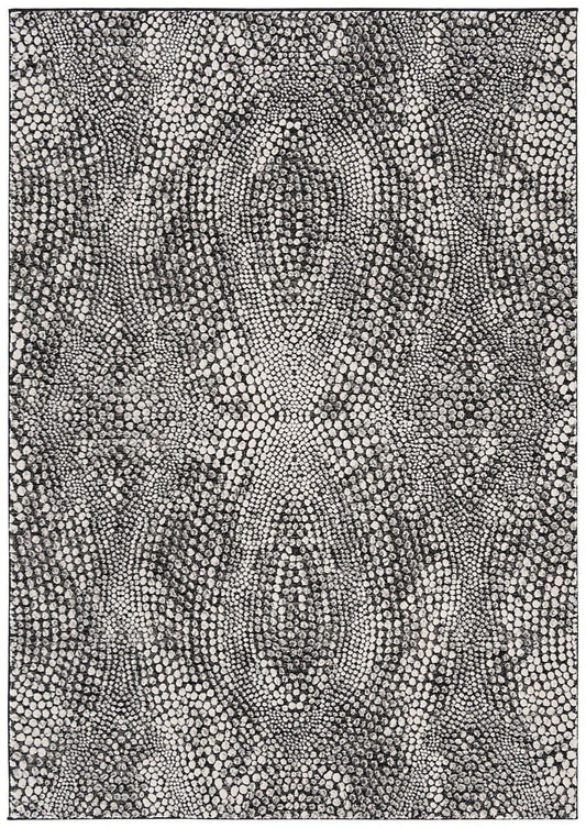 Safavieh Lurex Lur185Z Black / Light Grey Area Rug