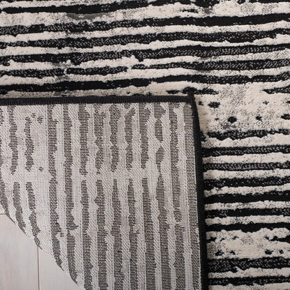 Safavieh Lurex Lur188Z Black / Grey Area Rug