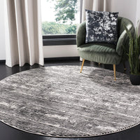 Safavieh Lurex Lur188Z Black / Grey Area Rug