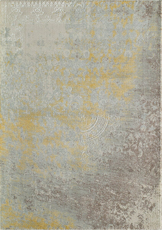 Momeni Luxe Lx-12 Gold Vintage / Distressed Area Rug