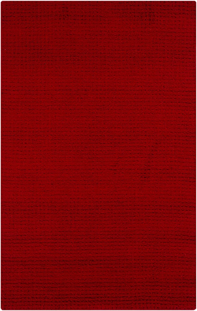 Chandra Luxor Luxorred Red Solid Color Area Rug