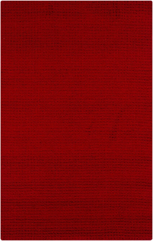 Chandra Luxor Luxorred Red Solid Color Area Rug