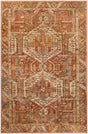 Surya Lavable Lvb-2300 Burnt Orange, Dark Red, Peach, Olive Rugs.