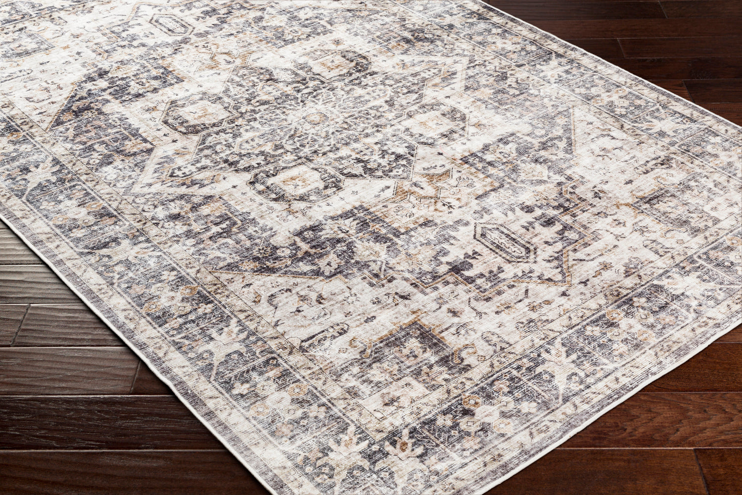 Surya Lavable Lvb-2308 Grey Rug.