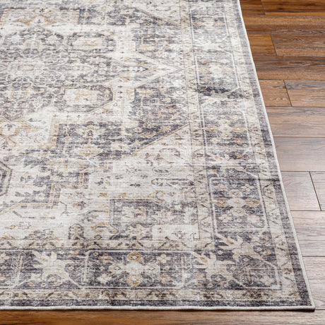 Surya Lavable Lvb-2308 Grey Rug.