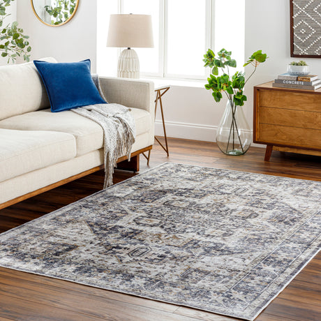 Surya Lavable Lvb-2308 Grey Rug.