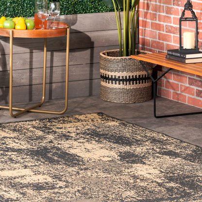 Nuloom Maeve Mottled Nma1780B Charcoal Area Rug