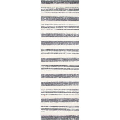 Nuloom Striped Kelsi Nst3221A Gray Area Rug