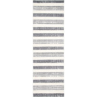 Nuloom Striped Kelsi Nst3221A Gray Area Rug