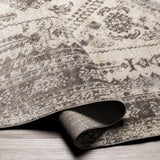Surya Lavadora Lvr-2301 Dark Brown, Medium Gray, Camel, Beige Rugs.
