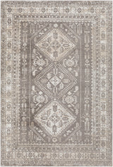 Surya Lavadora Lvr-2302 Dark Brown, Medium Gray, Taupe, Beige Rugs.