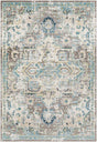 Surya Lavadora Lvr-2306 Taupe, Medium Gray, Ink, Sky Blue Rugs.
