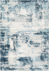 Surya Lavadora Lvr-2313 Ink, Navy, Denim, Light Gray Rugs.