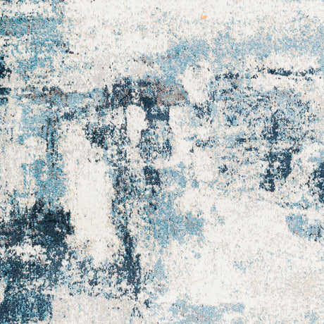 Surya Lavadora Lvr-2313 Ink, Navy, Denim, Light Gray Rugs.